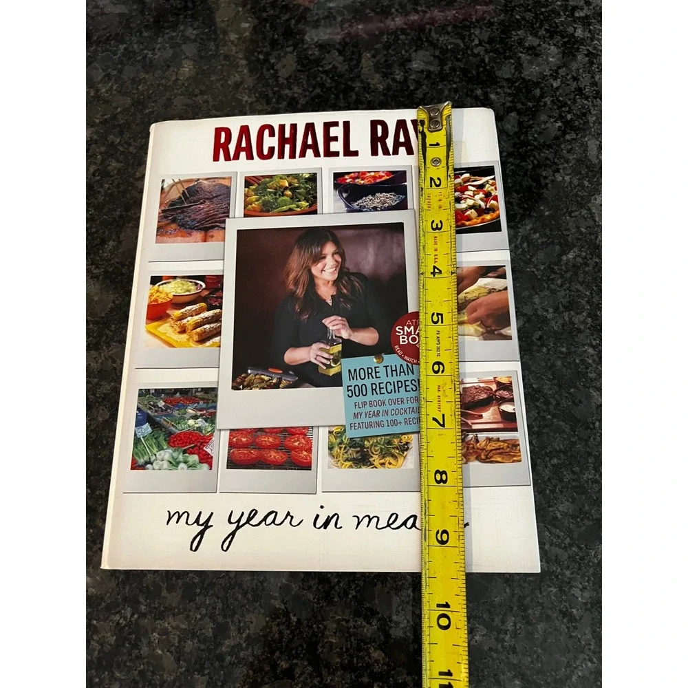 Rachael Ray My‎ Year in Meals & Cocktails Cookbook Hardcover Recipes 2012